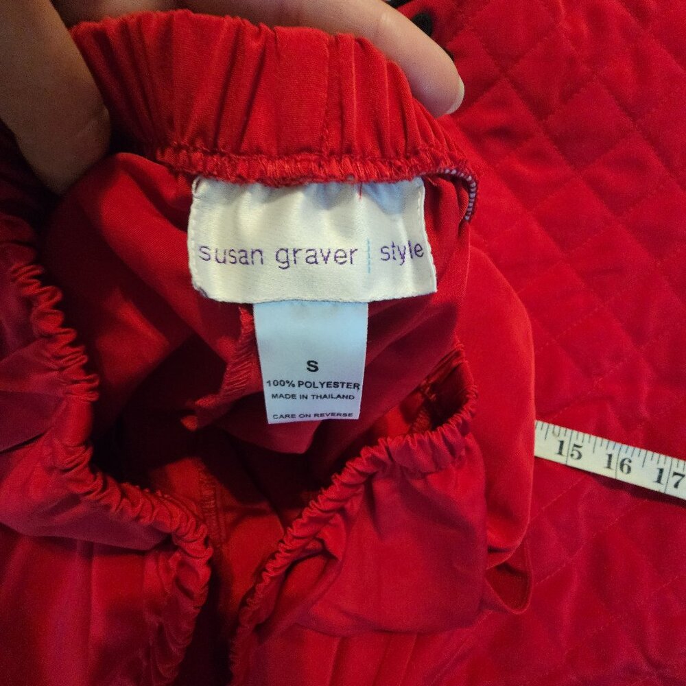 Susan Graver Red Set - Picture 6 of 6